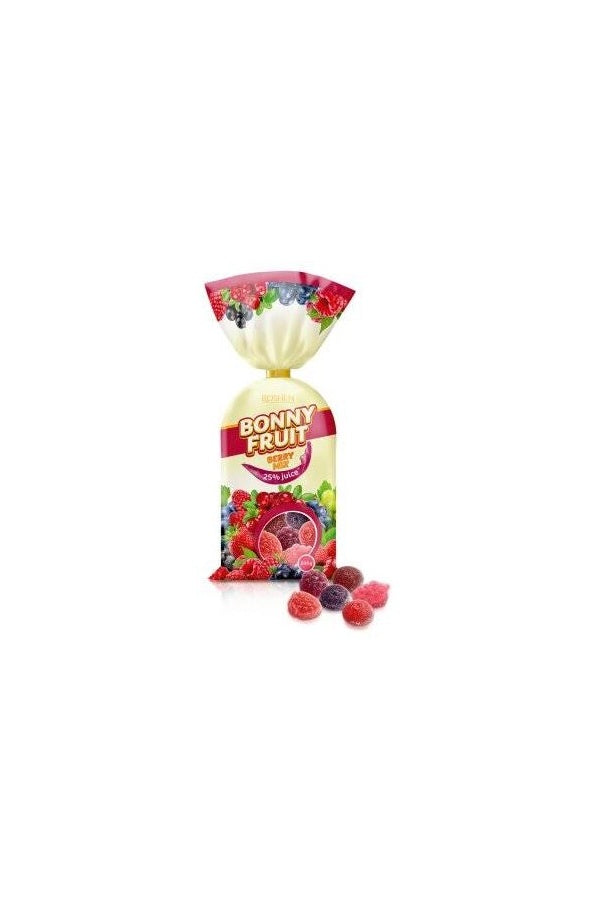 Конфеты желейные Bonny-Fruit ягодный микс 200g