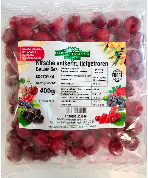 Ягода Вишня замороженная 400g
