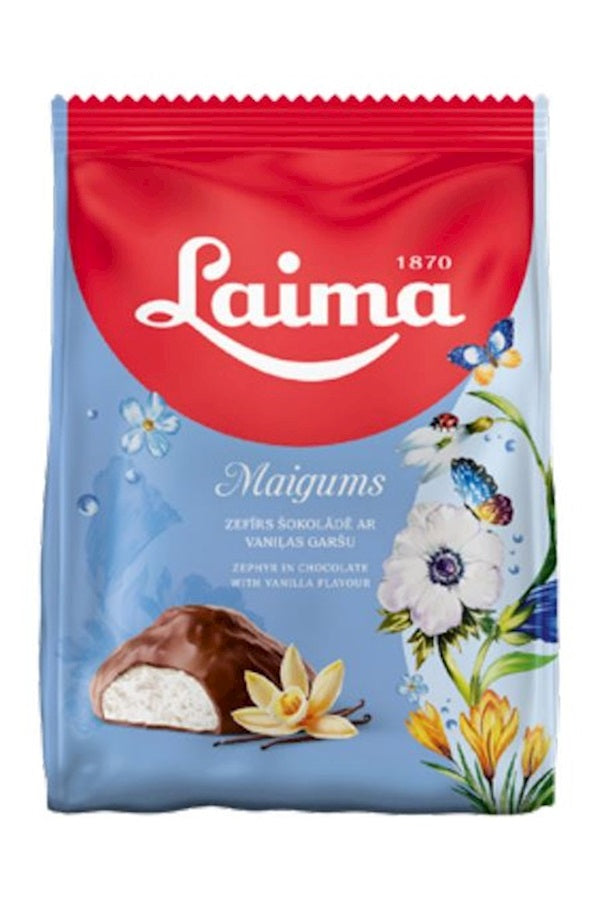 Laima Ванильный зефир в шоколаде 175 г