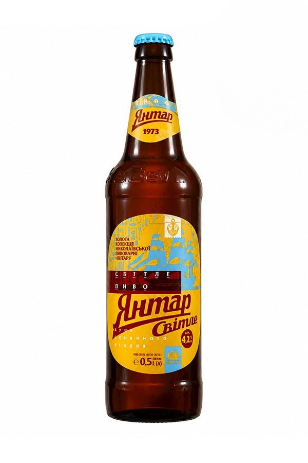 Пиво Черниг. Янтарь cветл. 0,5л 4,2%, GP 9,5 (заруб.)