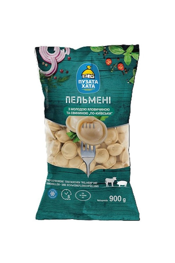 Пельмени со свининой и телятиной