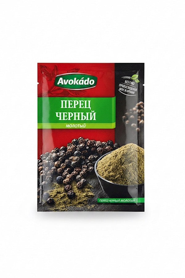 Перец черный молотый 20 г "Avokado"