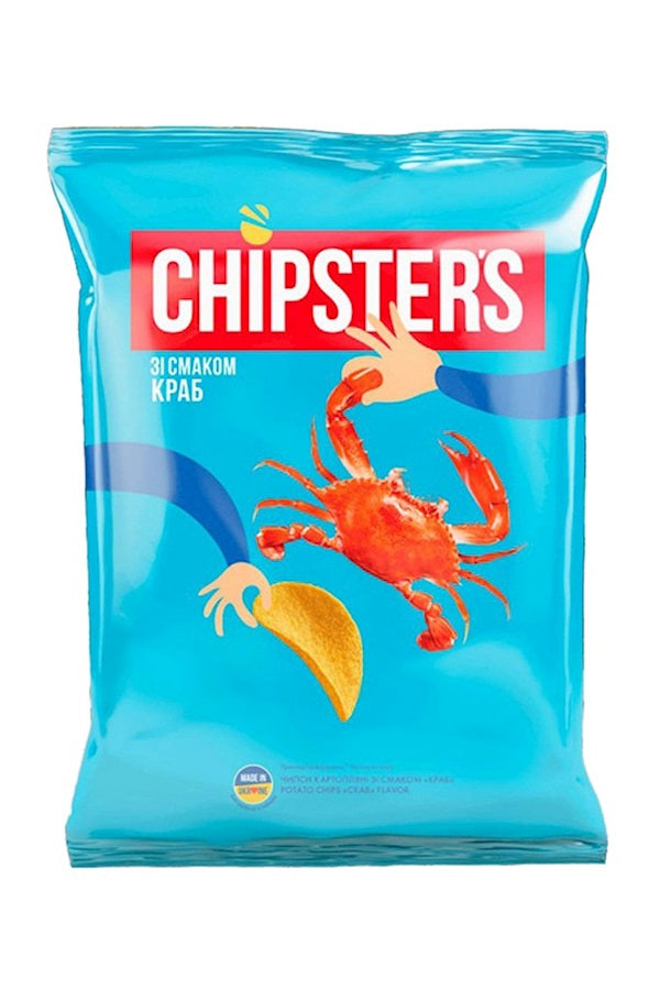 Chipster s Чипсы картофельные со вкусом «Краба» 60г