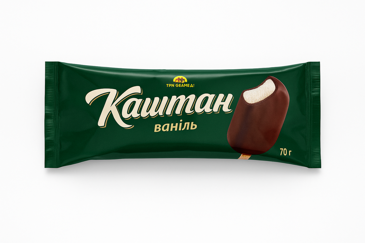 Морозиво “Каштан” ваніль, 70 г