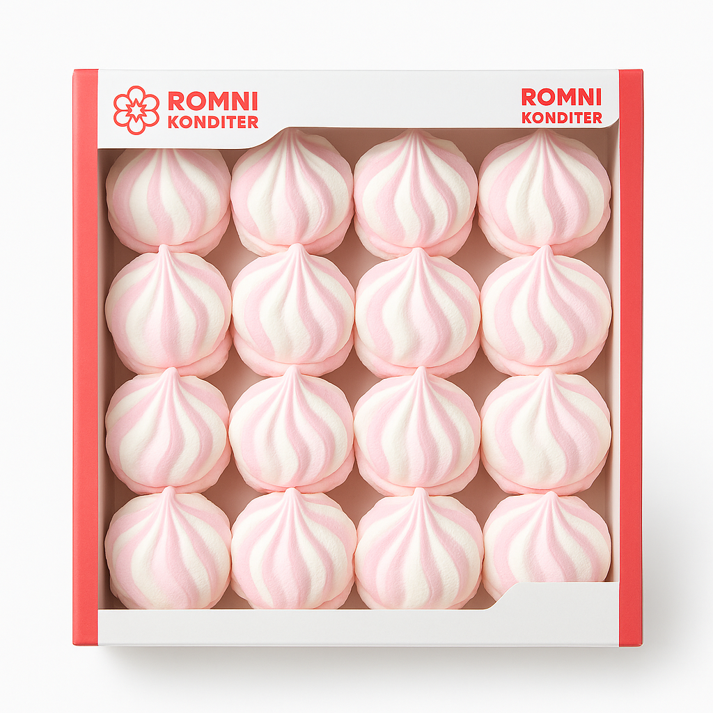 Marshmallow “Romney Confectioner” white-russet - tenderness for the skin! 1 gk