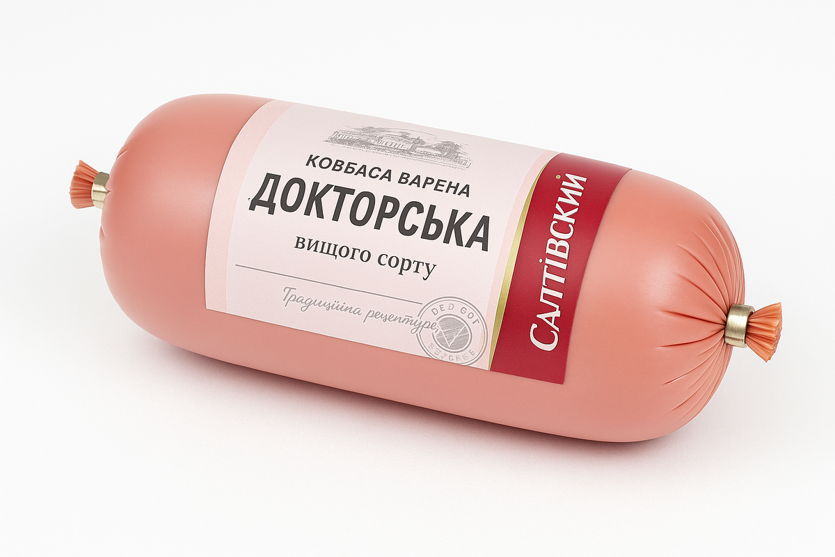Ковбаса варена “Докторська” вищого сорту (Салтівський м’ясокомбінат) 700 г