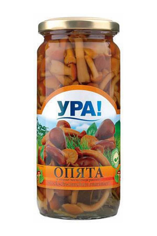 УРА! Грибы Опята в сол.-чесн. рассоле 500мл