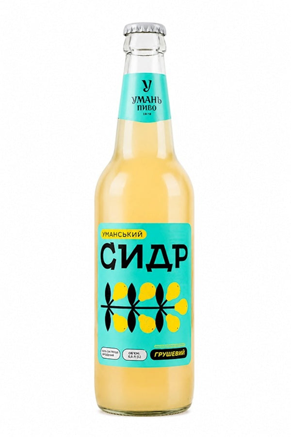 UA Сидр Уманский грушевый Alc. 6,0% 0,5L  DPG
