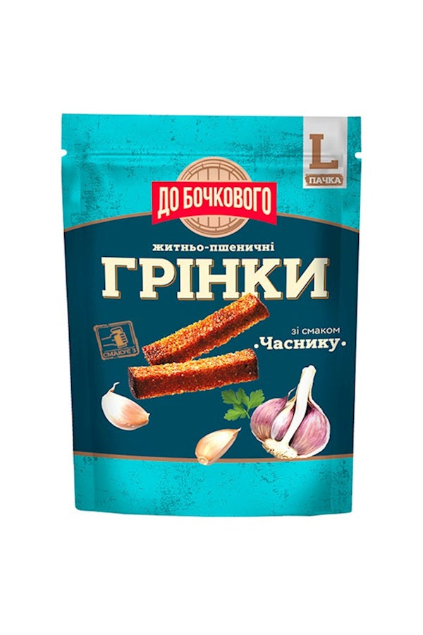 Гренки ржаные со вкусом «Чеснок» 130 г