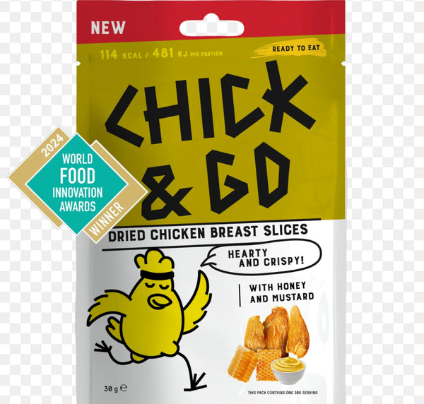 «CHICK&CO» слайсы из куриного филе со вкусом горчицы 30г