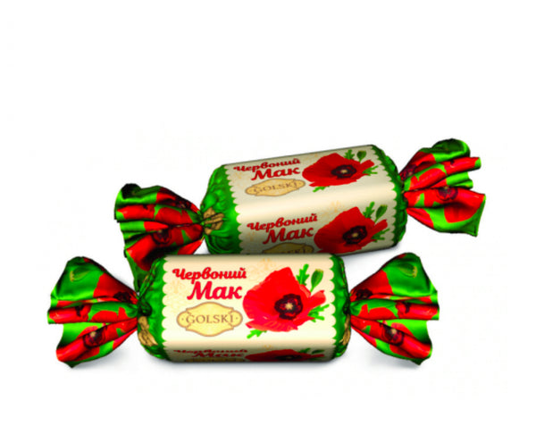 GOLSKI Шоколадные конфеты Красный мак 1 кг