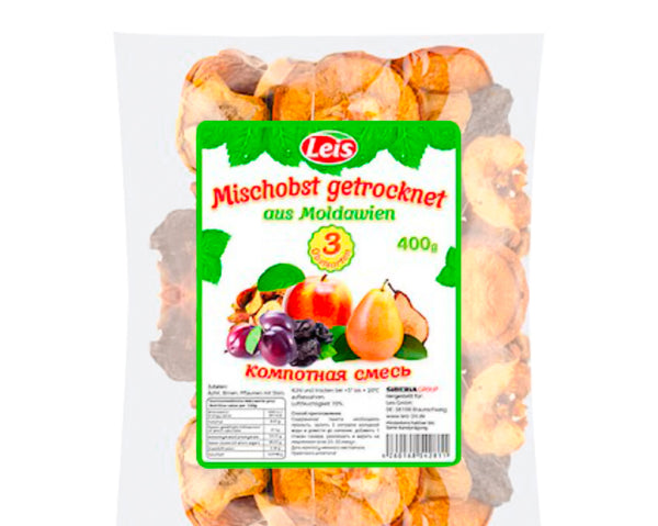 Компотная смесь сушёная, 3 сорта 400г