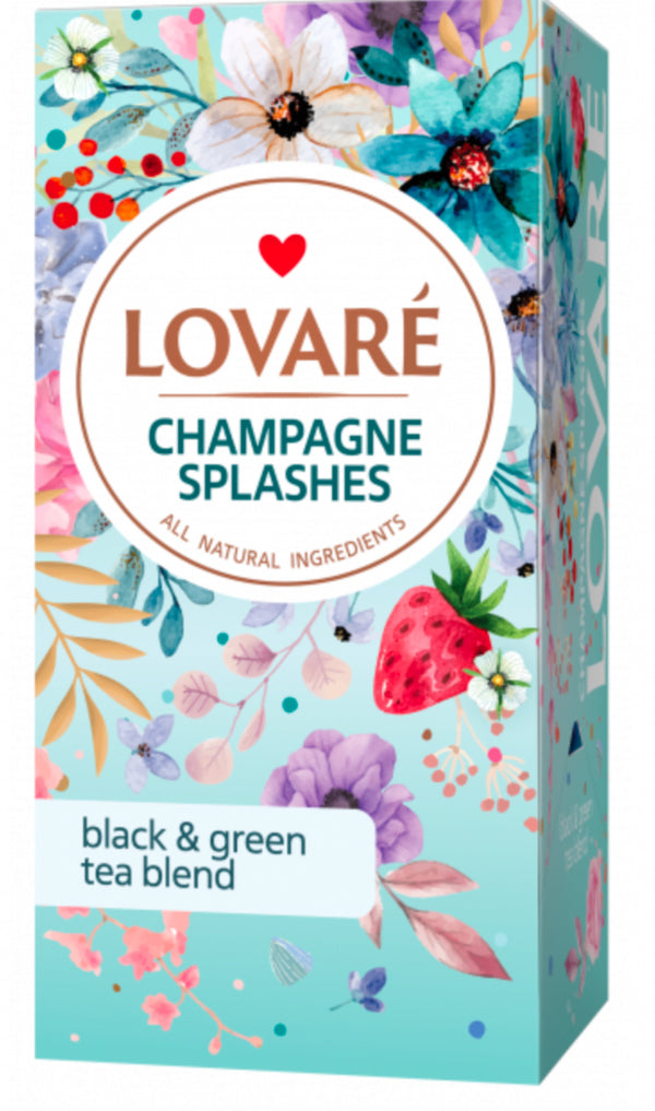 Lovare чай «Брызги шампанского» (в конв) 24*2г
