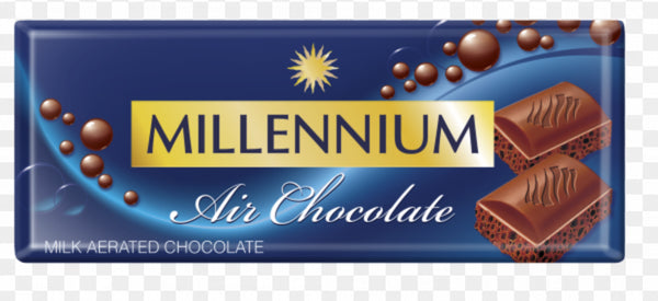 Millennium Шоколад пористый молочный 90г