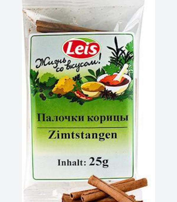 Leis Палочки Корицы 25г