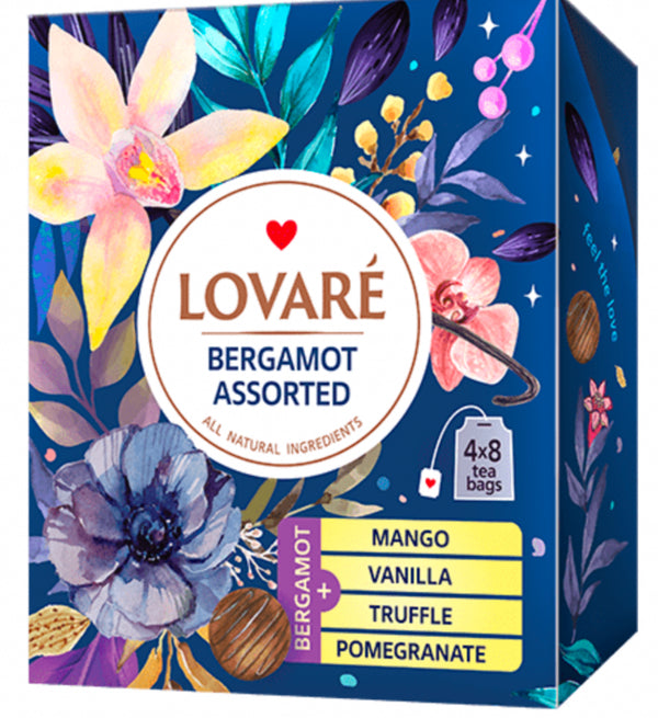 Lovare чай "Sortiment mit Bergamot"32*2g