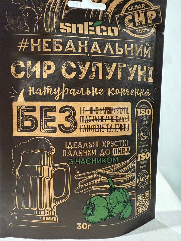 ”SULUGUNI" Cырные палочки сушёные, копчёные