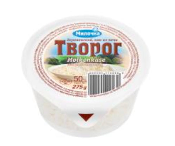 Творог деревенский из печи "Милочка" 50% 275 г