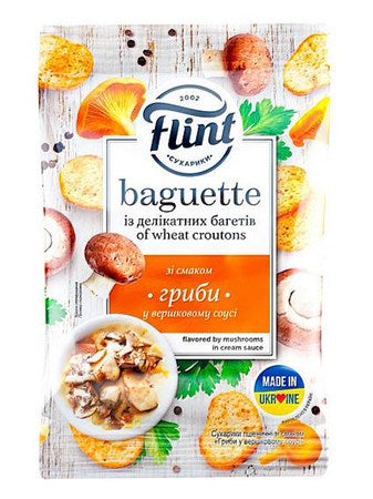 Сухарики со вкусом «Грибы в сливочном соусе» 60гр