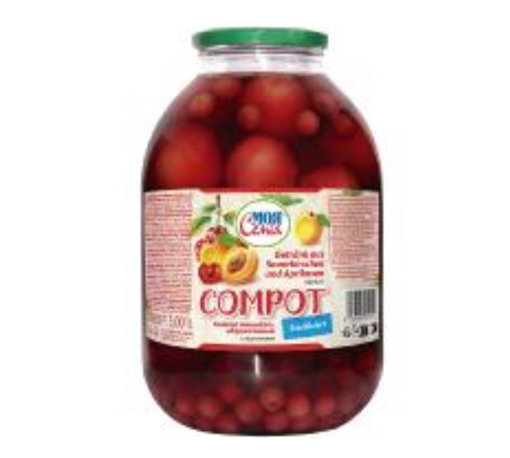 Компот вишнёво- абрикосовый», с кост. 3,001L