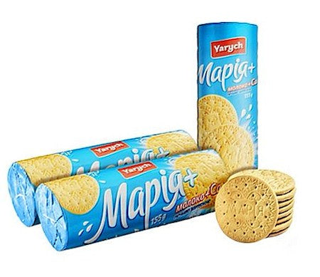 Печенье Мария молоко + Са 155г Yarych