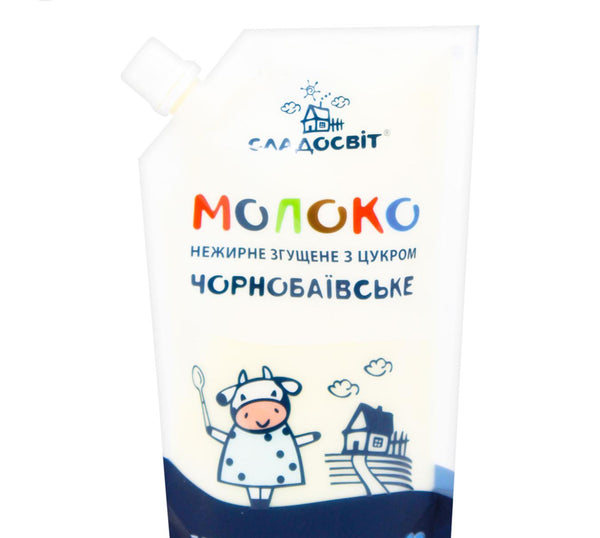 Сладосвит Молоко нежирное сгущенное с сахаром 0,5% 290 г