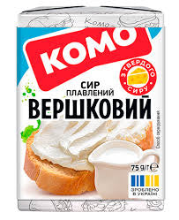 Сырок плавленый Комо "Сливочный" 35% 75г