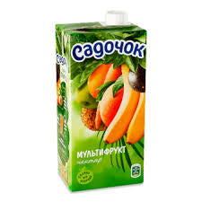 Нектар мультифруктовый с мякотью 950мл Тетра-Пак Садочок