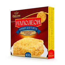 Коржи для торта Наполеон 400гр.