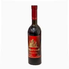 Вино "Кагор-соборный" красное, сладкое, 0,75л, 11 % 