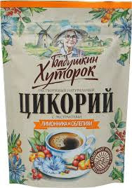 Порошок цикория "Бабушкин Хуторок" с экстрактами лимонника и облепихи 100г