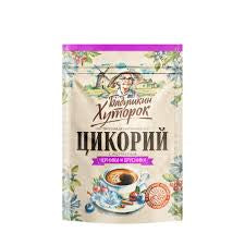 Порошок цикория « Бабушкин хуторок» с экстрактами брусники и черники 100г