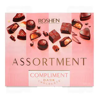 ROSHEN Конфеты в коробках Ассорти Шоколад Комплимент 145г