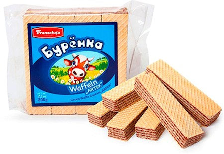Вафельки Артек «Буренка» 200 гр