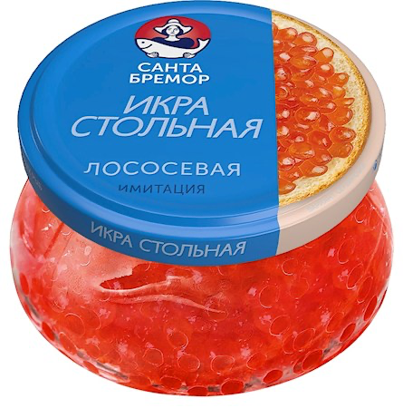 Икра лосос.Стольная имит.пастер 230 гр.