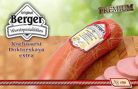 Berger Колбаса Докторская Экстра 700гр