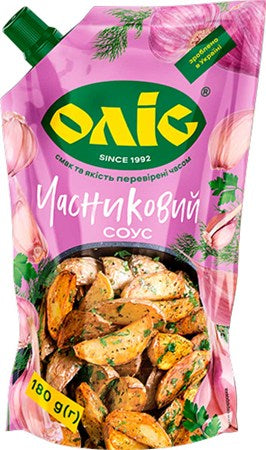 Майонезный соус « Чесночный»180 гр-30%