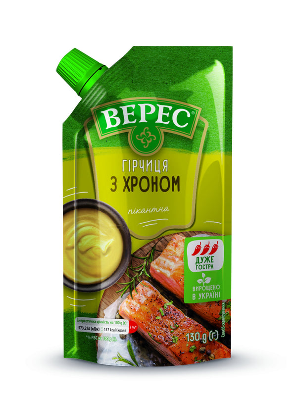 Горчица с хреном 130 гр