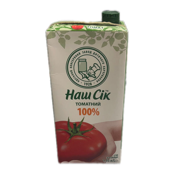 Наш сок Томатний 1,93 л