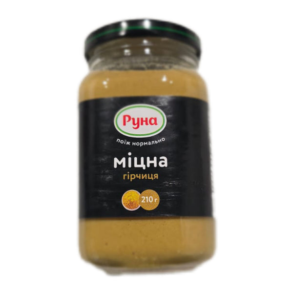 Горчица Руна «Крепкая» 210 г