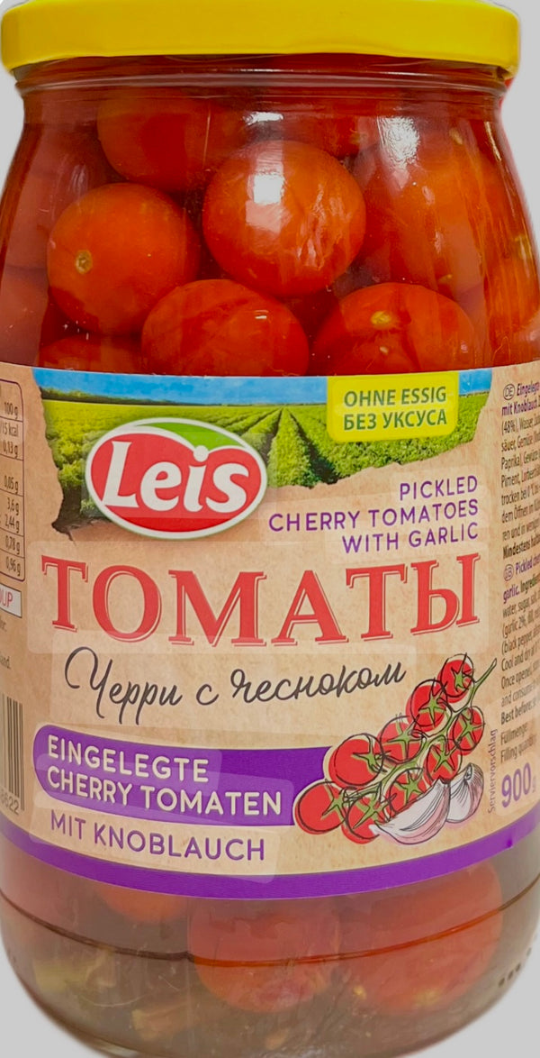 Томаты Черри с чесноком 900мл