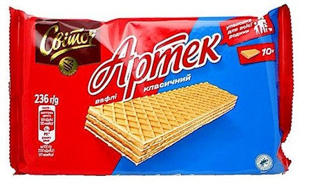 Вафлі Артек класичні 218 гр