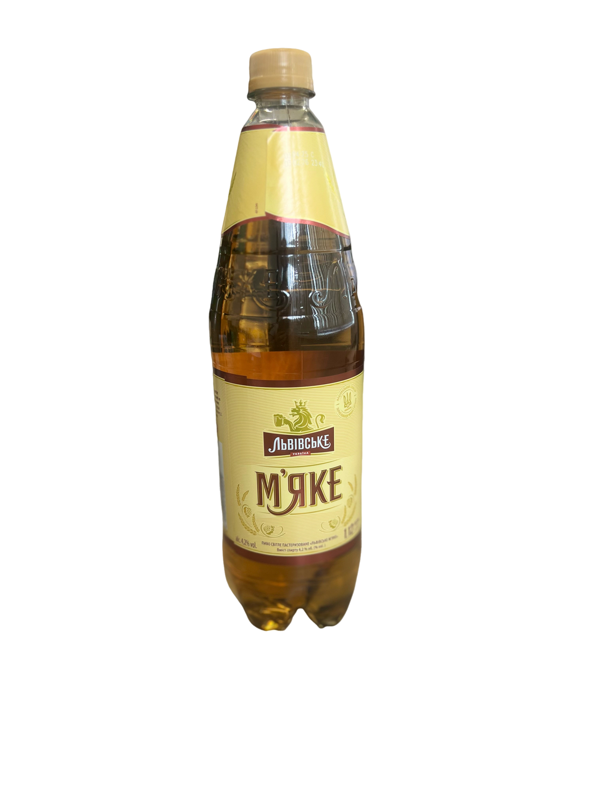 Пиво Львовське Мьяке, 4,2%, 1,12 л