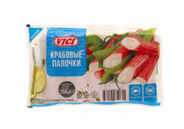 Крабовые палочки замороженные 250г