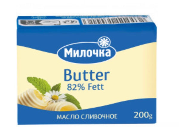 Масло сливочное 82% 200г