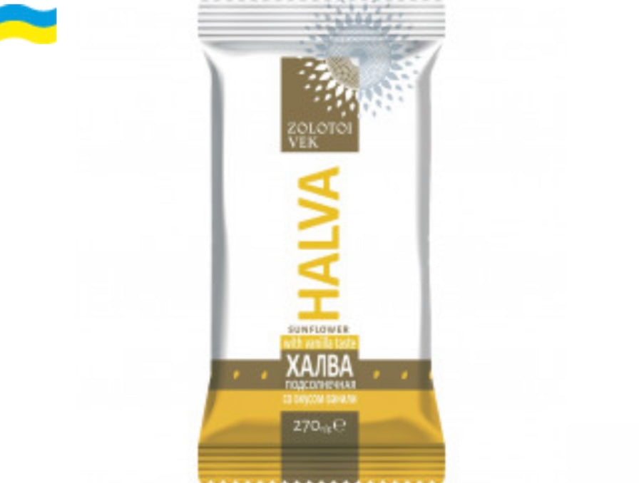 Халва подсолнечная, ванильная 270г
