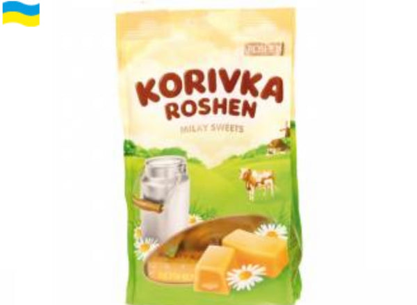 ROSHEN Конфеты молочные Коровка в пакетах 205г