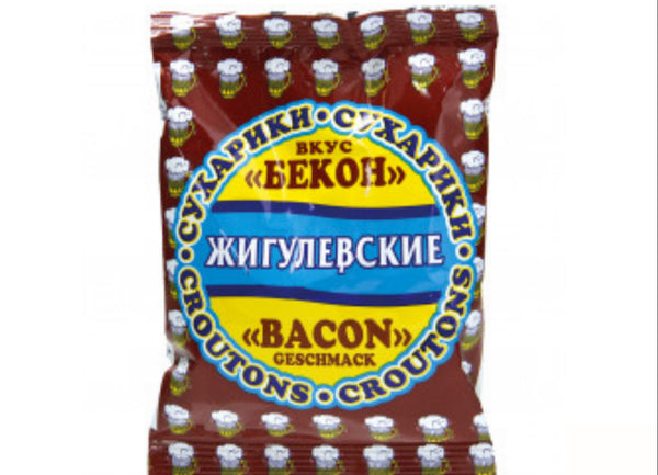 Снек из хлеба со вкусом бекона 50г
