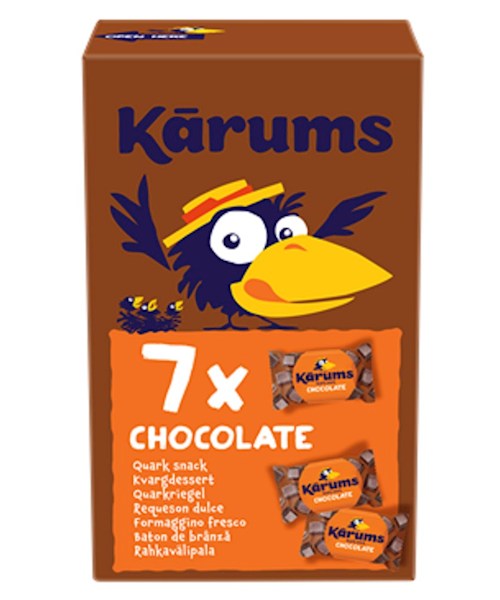 Сырок творожный «Karums» шоколад, мультипак 45 г