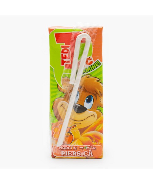 TEDI Сок (Морковь,яблоко,персик) 200 мл